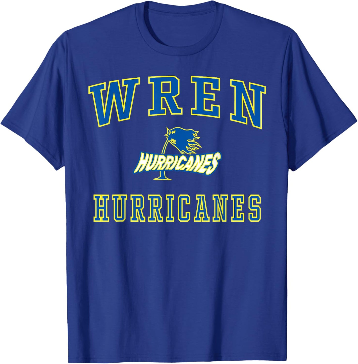 Wren High School Hurricanes C1 T-Shirt - T-Shirt | Royal