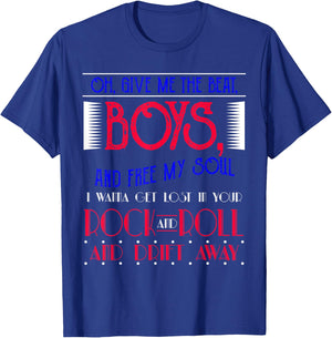 LyricVerse - DRIFT AWAY T-Shirt - T-Shirt | Royal