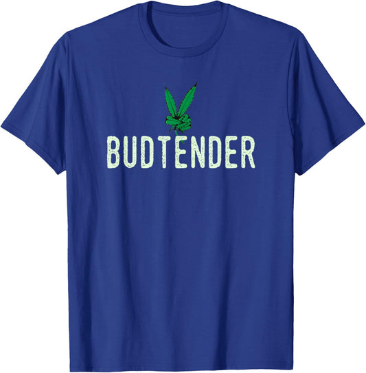 Budtender Dispensary Gear Hemp Farmer T-Shirt - T-Shirt | Royal