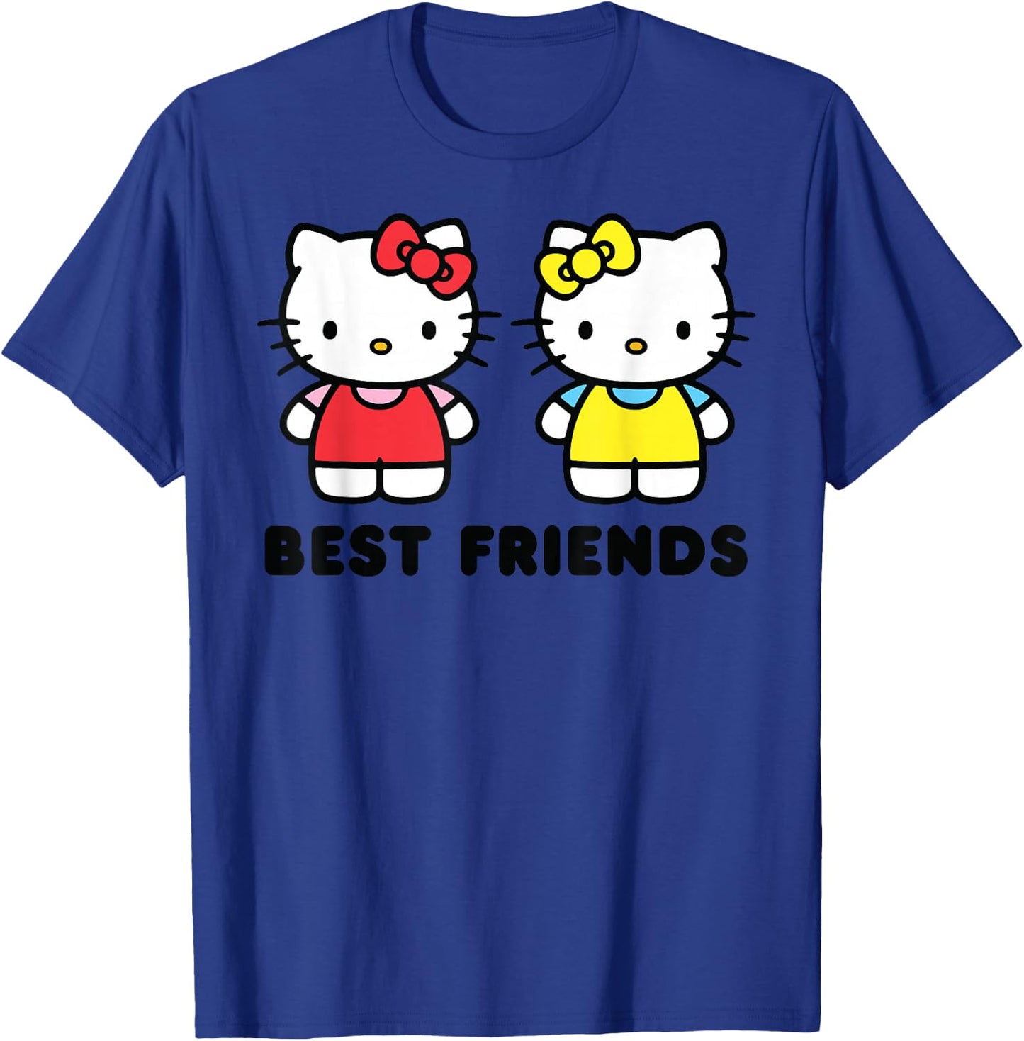 Hello Kitty and Mimmy Best Friends Sisters Twins T-Shirt - T-Shirt | Royal