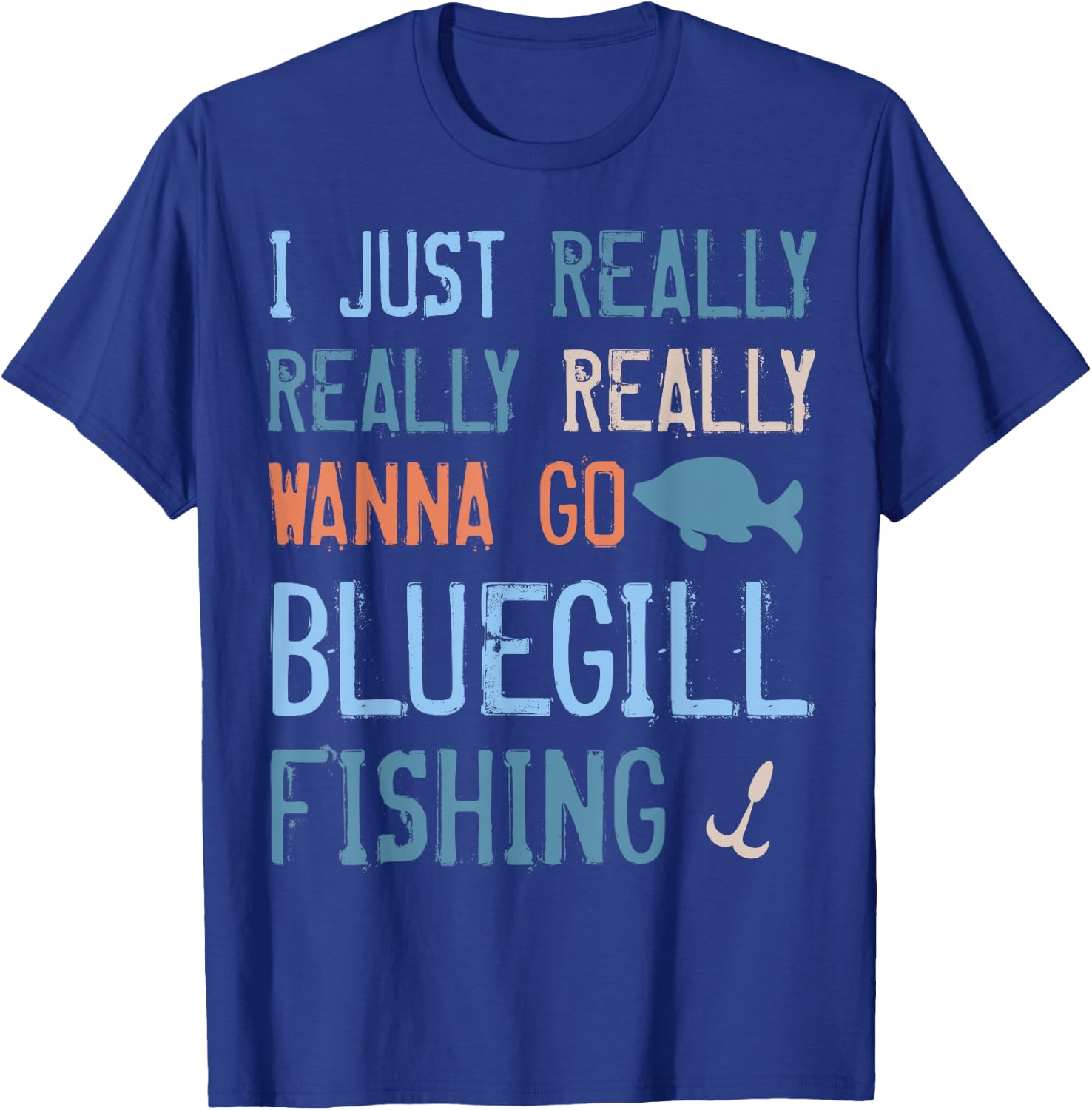 Bluegill for Freshwater Fish Lovers T-Shirt - T-Shirt | Royal