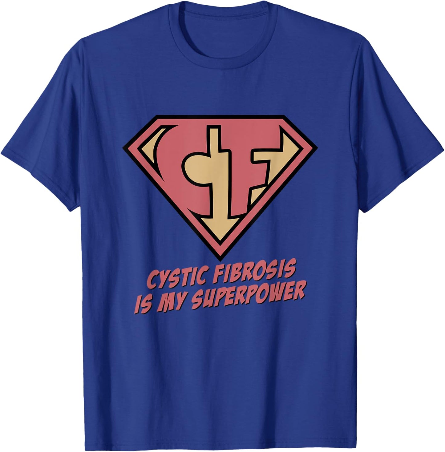 Cystic Fibrosis T-Shirt - T-Shirt | Royal