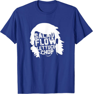 Hockey Hair Funny Flow Lettuce Salad Chop Hockey T-Shirt - T-Shirt | Royal