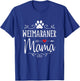 Weimaraner Mama - Funny Weimaraner Lover Shirt Gift T-Shirt - T-Shirt | Royal