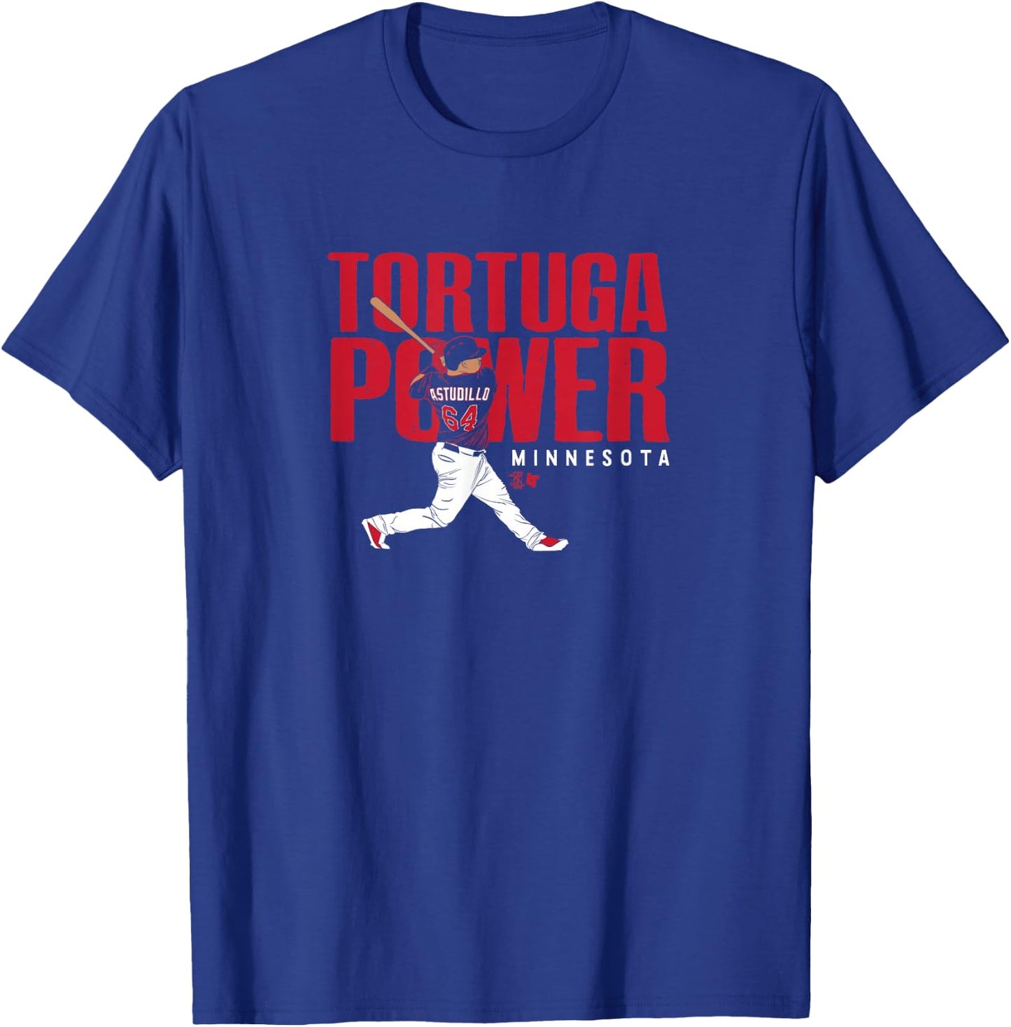 Officially Licensed Willians Astudillo - Tortuga Power T-Shirt - T-Shirt | Royal