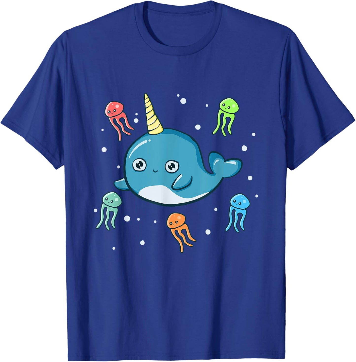 Narwhal Jelly Fish Shirt Unicorn of The Sea Jellyfish PJ T-Shirt - T-Shirt | Royal