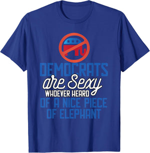 Whoever Heard Of A Nice Piece Of Elephant T-Shirt - T-Shirt | Royal