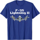 A great F-35 Lightning II Aviation . T-Shirt - T-Shirt | Royal