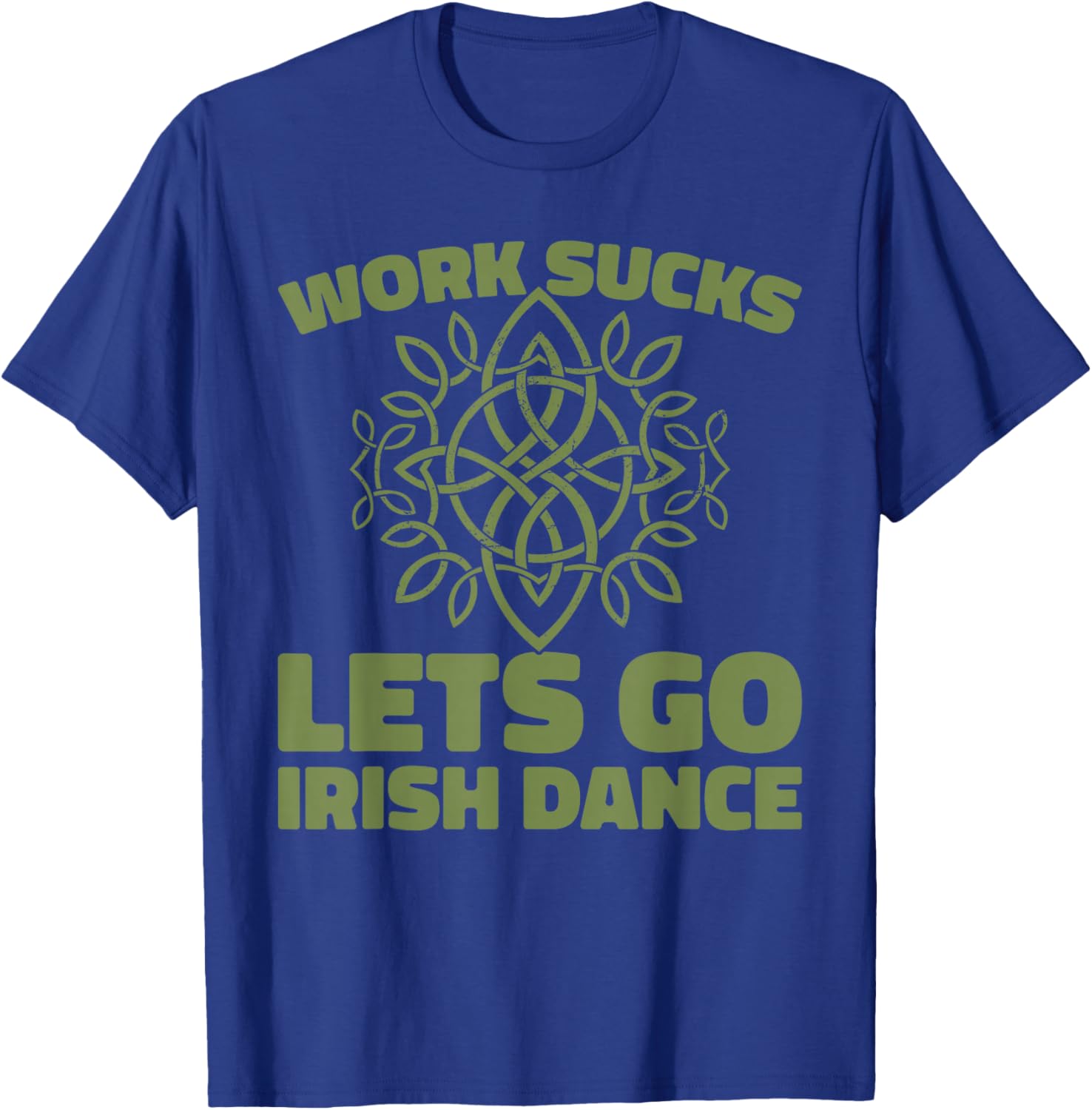 Dancer Jigging Step - Irish Dance T-Shirt - T-Shirt | Royal