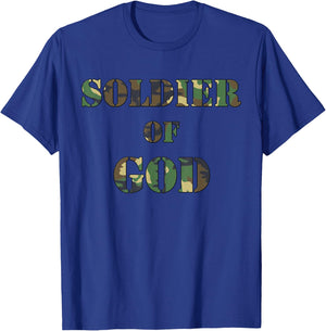 Soldier of God T-Shirt - T-Shirt | Royal