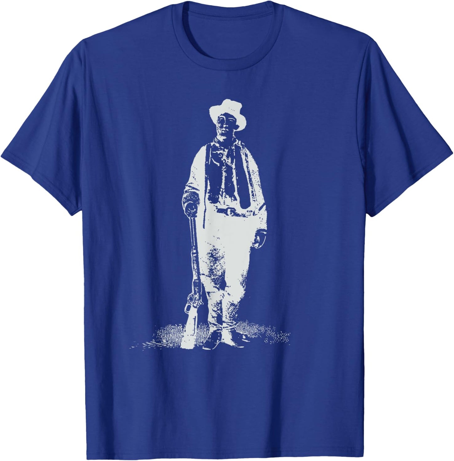 Billy the Kid Gunslinger Design Vintage Historical West T-Shirt - T-Shirt | Royal