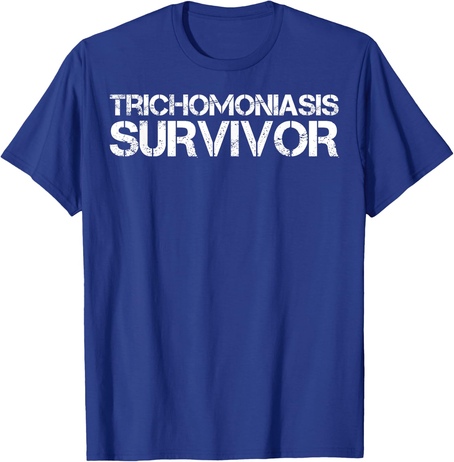 Trichomoniasis Survivor T-Shirt - T-Shirt | Royal