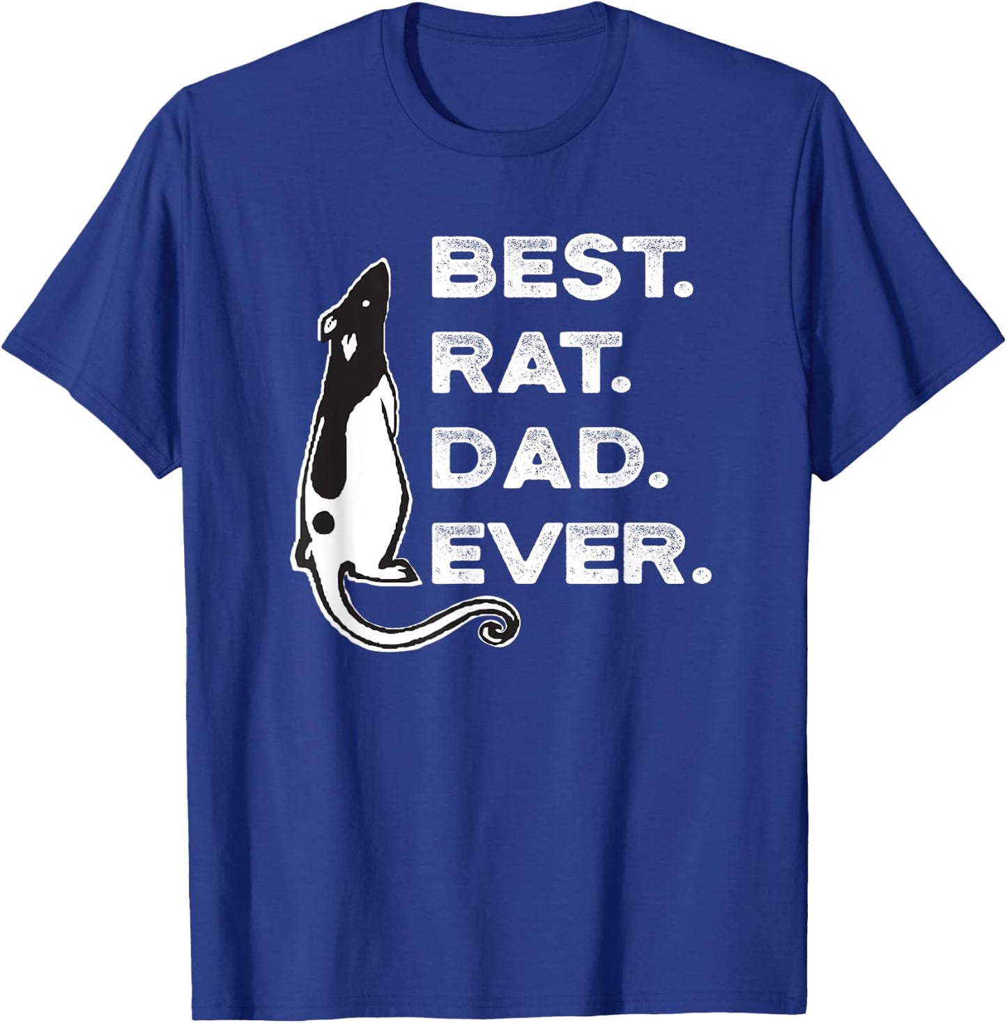 Funny Best Rat Dad Lover T-Shirt - T-Shirt | Royal