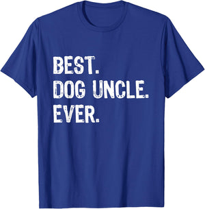 Best Dog Uncle Ever Funny Cool T-Shirt - T-Shirt | Royal