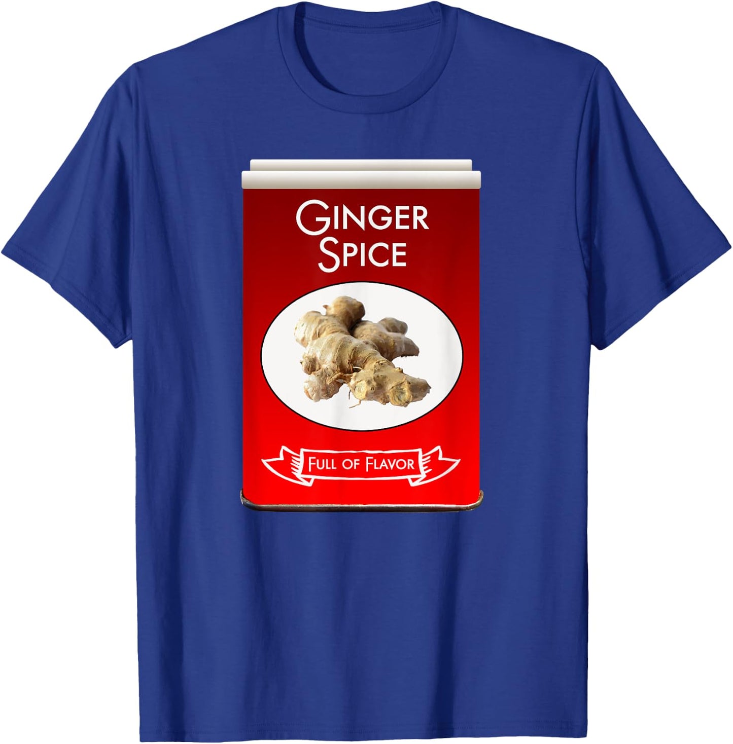 Ginger Halloween Costume Spice Group Costumes Shirt T-Shirt - T-Shirt | Royal