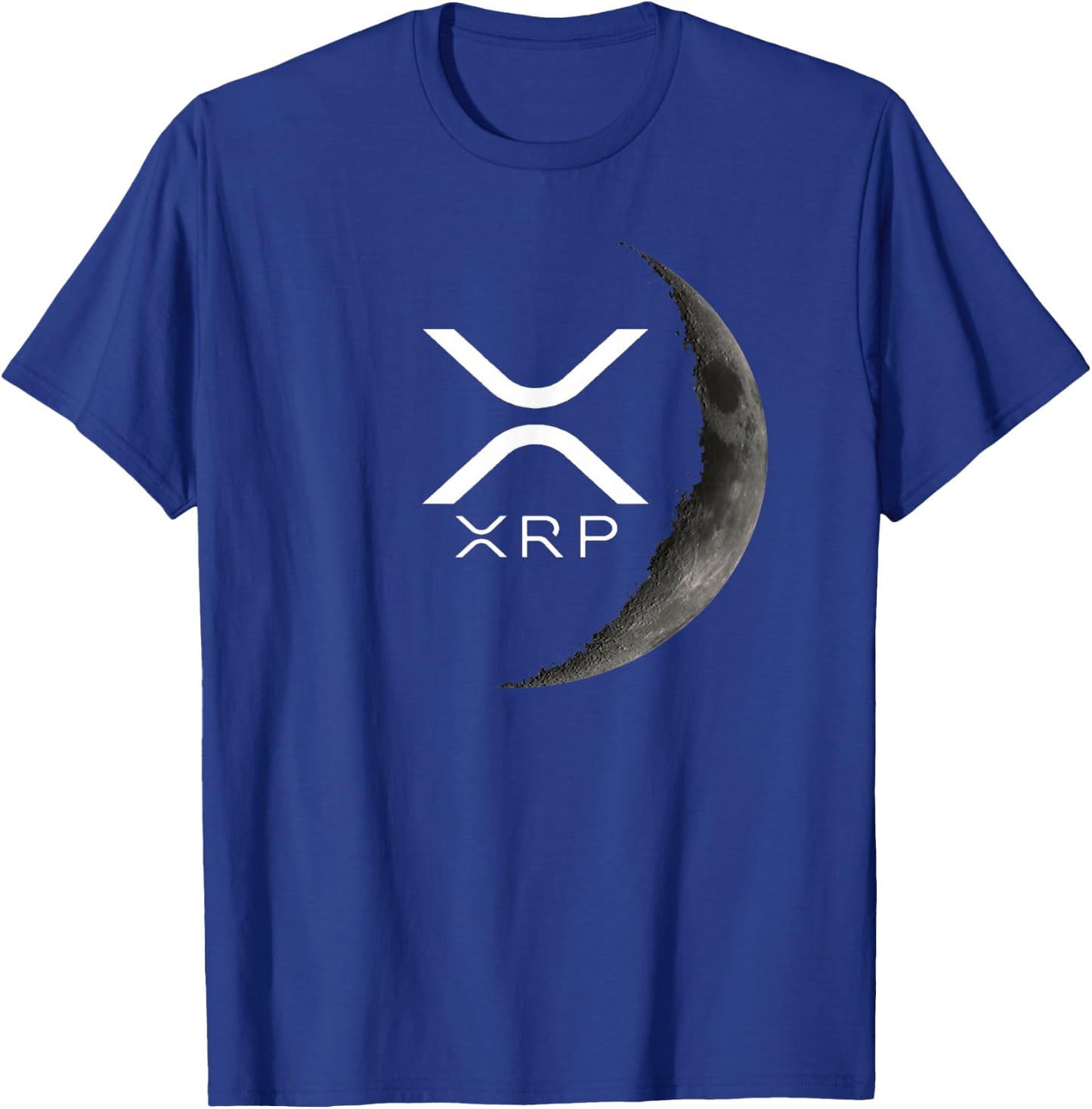 Ripple XRP Moon T-Shirt - T-Shirt | Royal