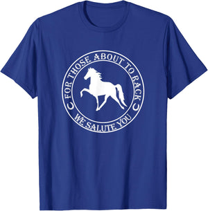 Funny Racking Horse T Shirt Tennessee Walking Horse T-Shirt - T-Shirt | Royal