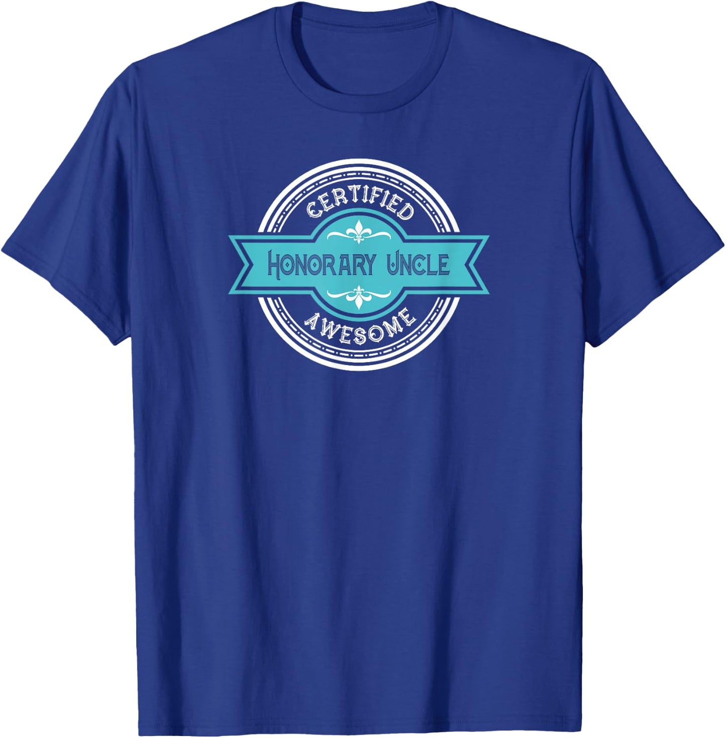 Honorary Uncle - Best Friend Uncle Graphic T-Shirt - T-Shirt | Royal