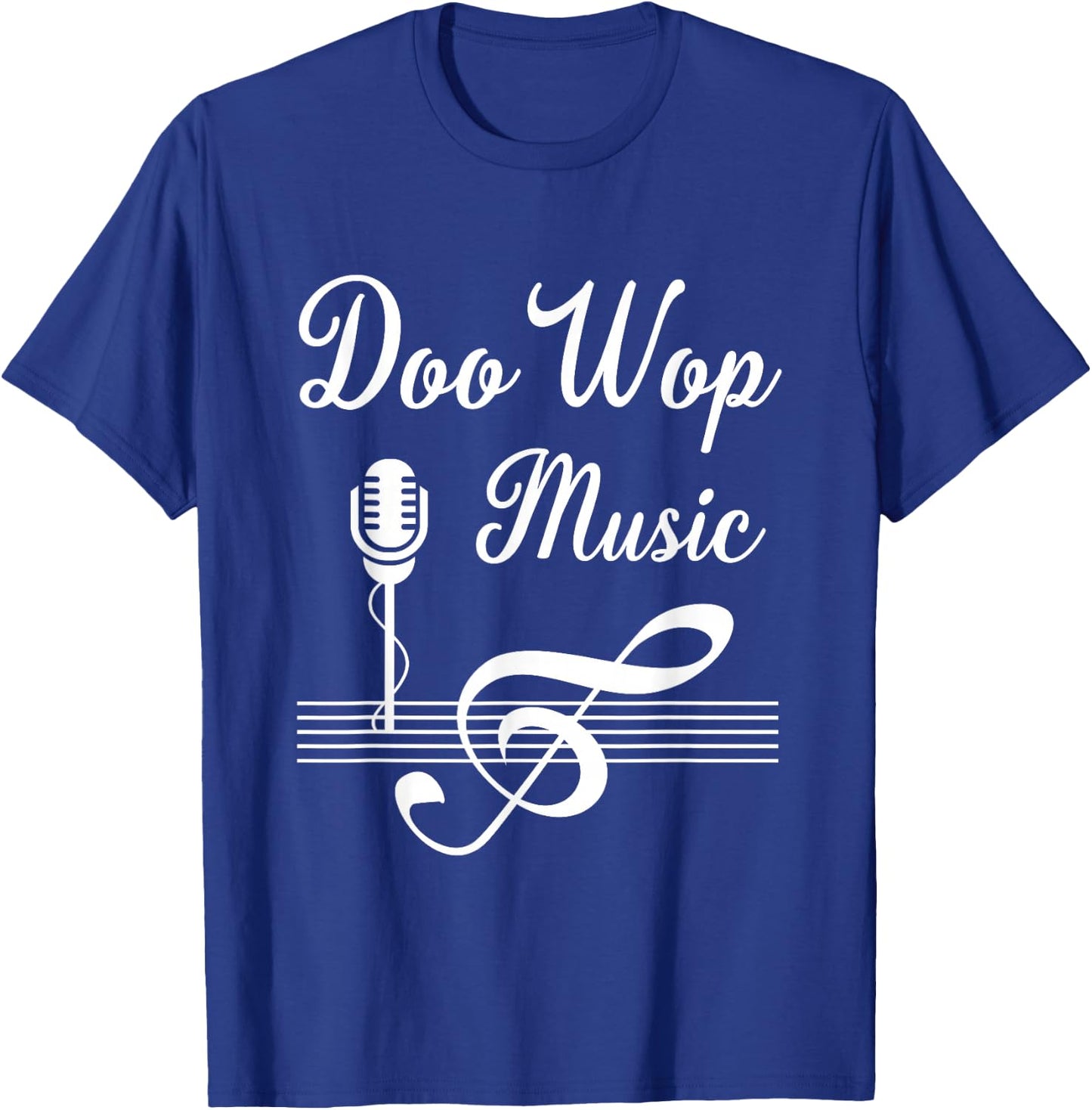Doo Wop Retro 1950s Sock Hop Costume 50s Vintage Rockabilly T-Shirt - T-Shirt | Royal