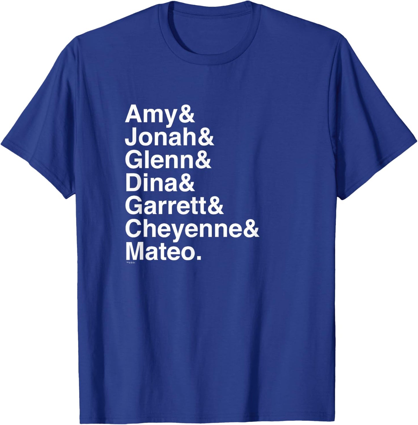 Superstore Names T-Shirt - T-Shirt | Royal