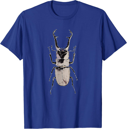 Cool Black Giant Stag Beetle T-Shirt - T-Shirt | Royal