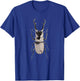 Cool Black Giant Stag Beetle T-Shirt - T-Shirt | Royal