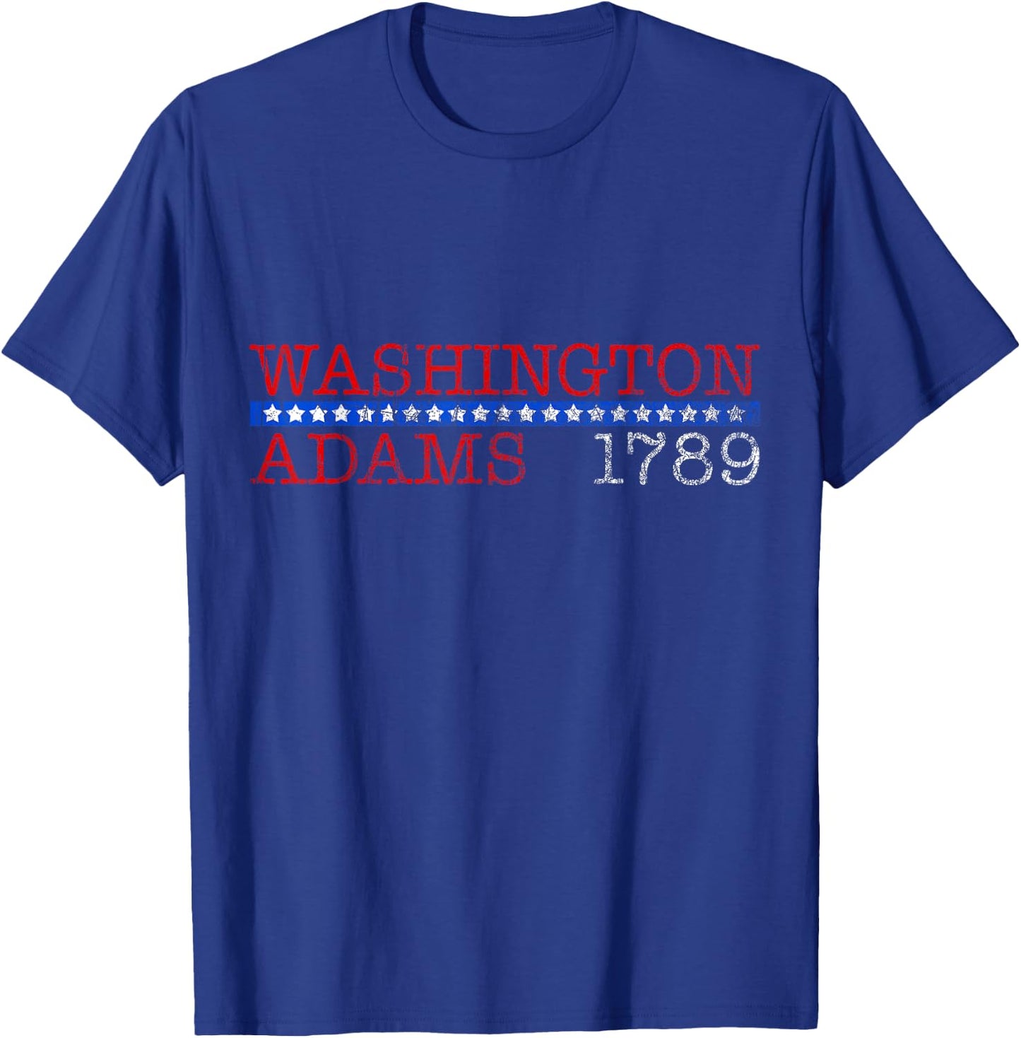 George Washington and John Adams Campaign - 1789 T-Shirt - T-Shirt | Royal