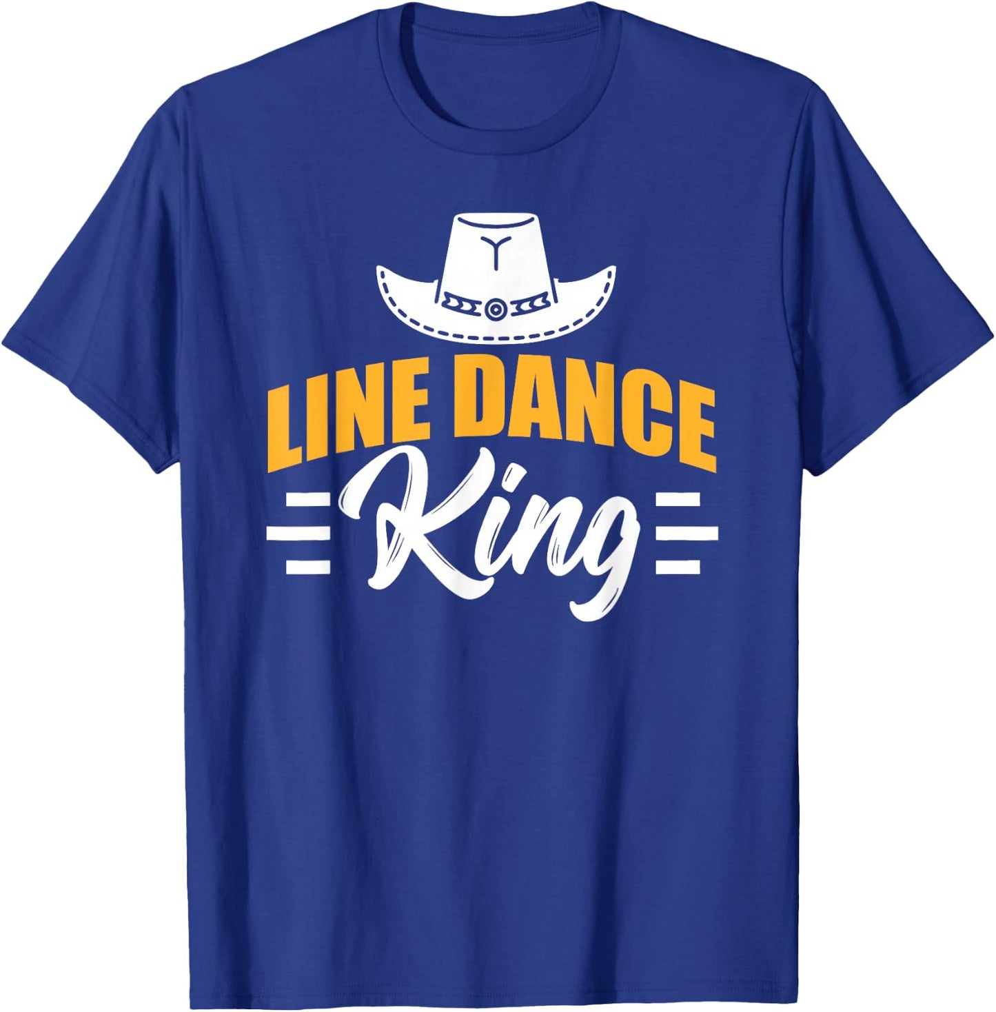 Line Dance Line Dance King for Line Dancers T-Shirt - T-Shirt | Royal