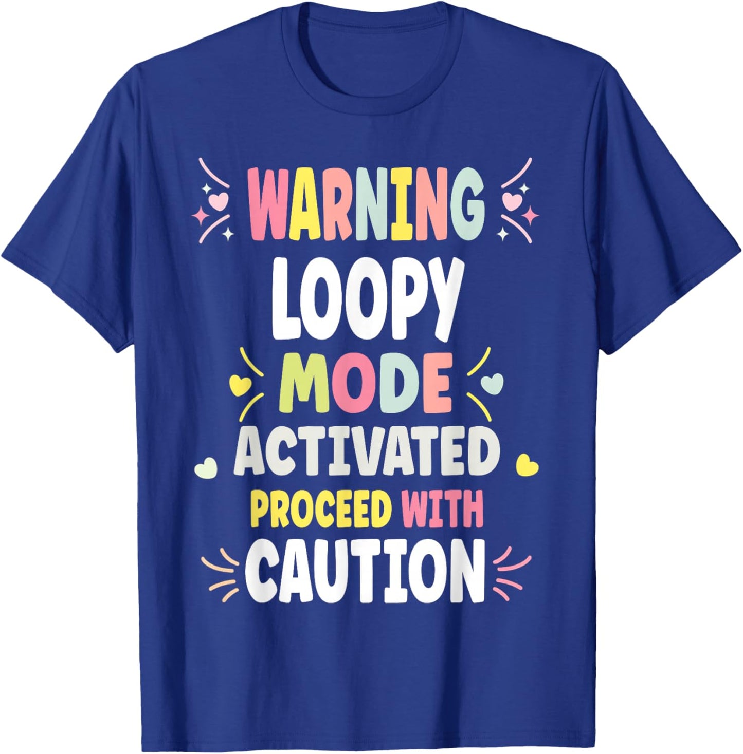 LOOPY Personalized Women's Gift Custom LOOPY T-Shirt - T-Shirt | Royal