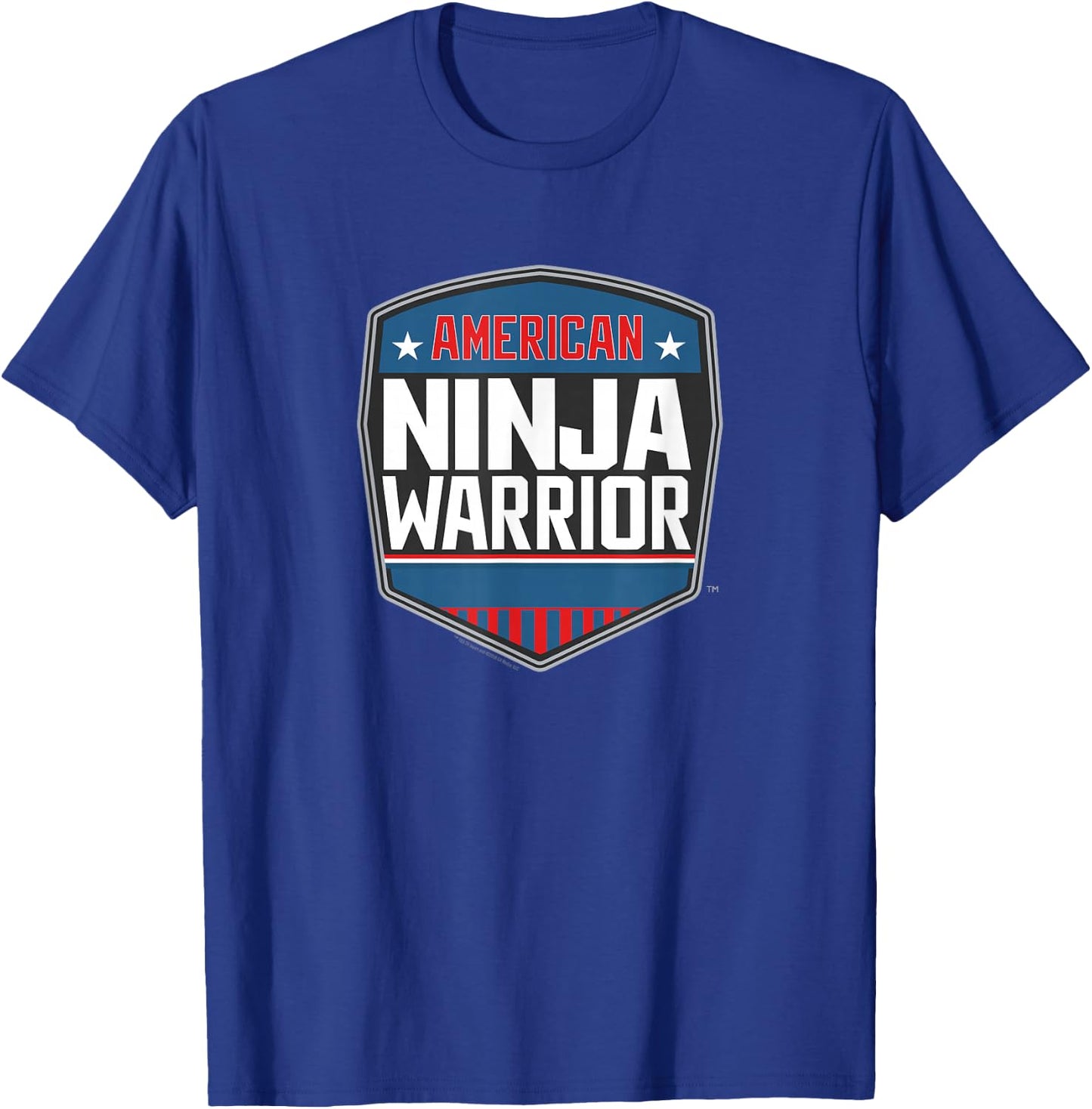 American Ninja Warrior Logo Standard T-Shirt - T-Shirt | Royal