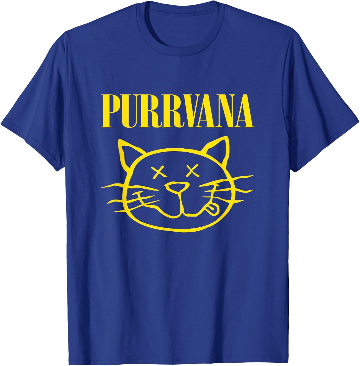 Purrvana Cat Lover Funny Humor T-Shirt - T-Shirt | Royal