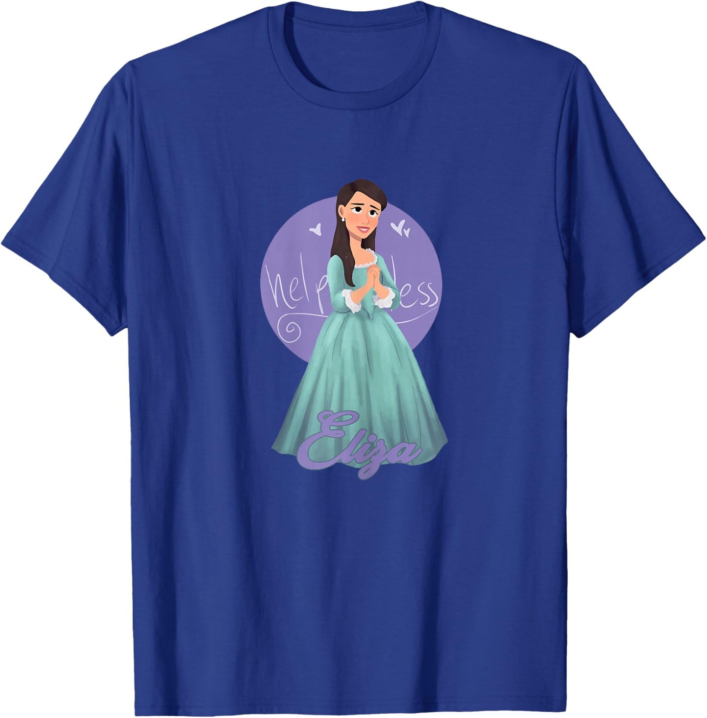 Eliza Schuyler Helpless T-Shirt - T-Shirt | Royal