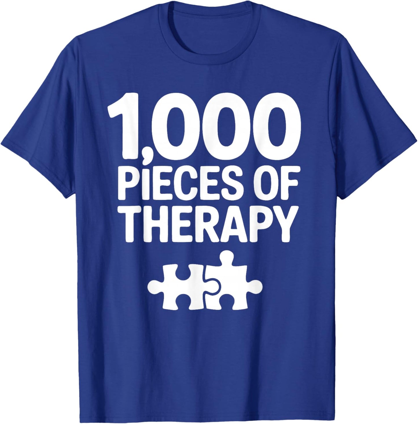 1000 Pieces Jigsaw Puzzle Enthusiast Puzzle Lover T-Shirt - T-Shirt | Royal