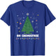 OH CHEMISTREE Periodic Table Chemistry Christmas Tree T-Shirt - T-Shirt | Royal