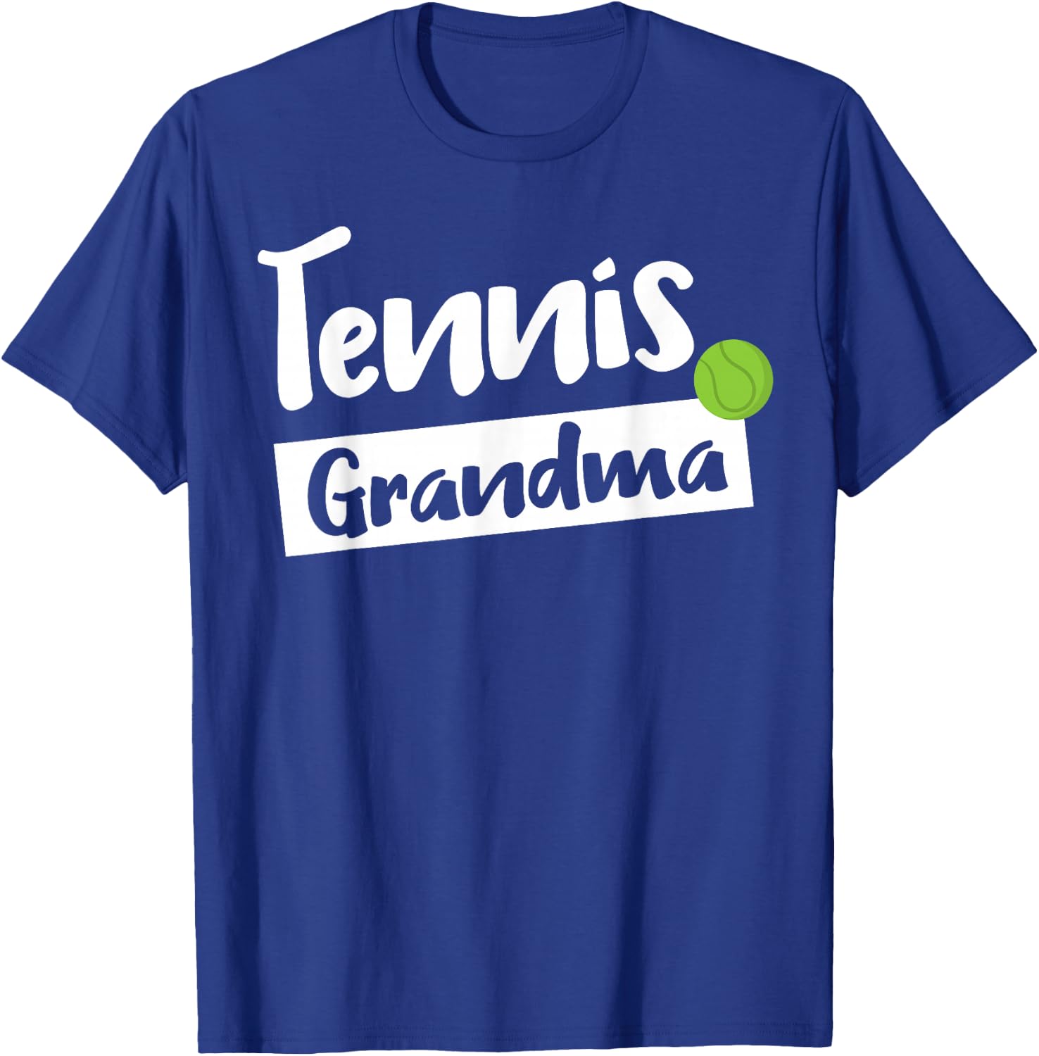Woman Tennis Grandma Gift Nana T-Shirt - T-Shirt | Royal