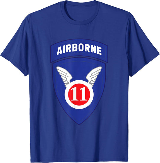 11th Airborne Division Patch T-Shirt - T-Shirt | Royal