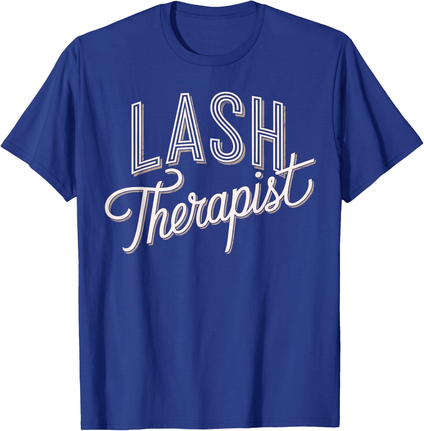 Lash Therapist Eyelash Technician Lash Tech T-Shirt - T-Shirt | Royal