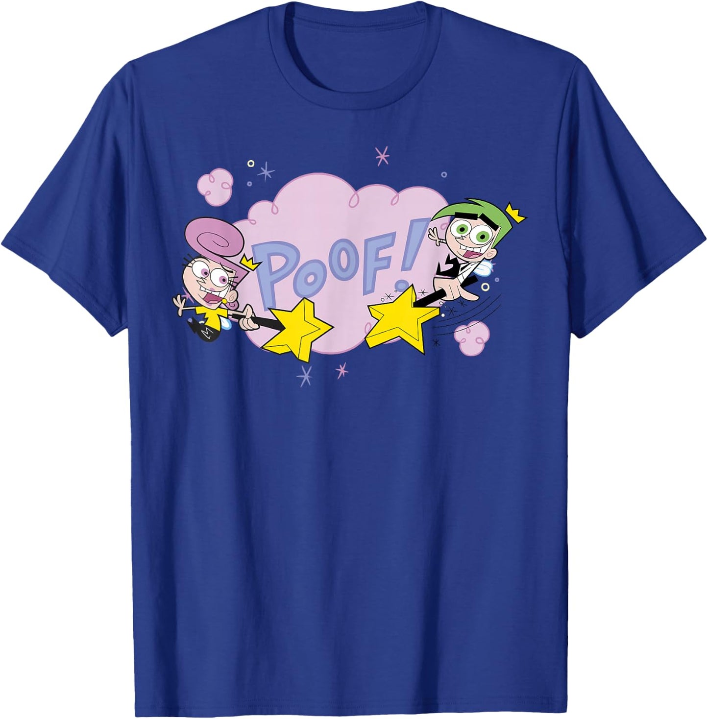 The Fairly OddParents Cosmo and Wanda Poof T-Shirt - T-Shirt | Royal