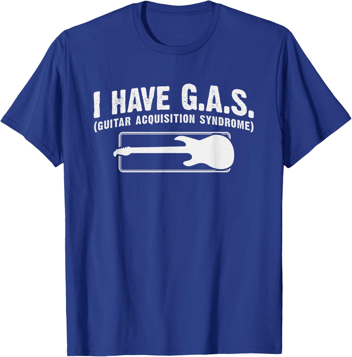 I Have Gas Funny Guitar Player Collector Music Musician Gift T-Shirt - T-Shirt | Royal