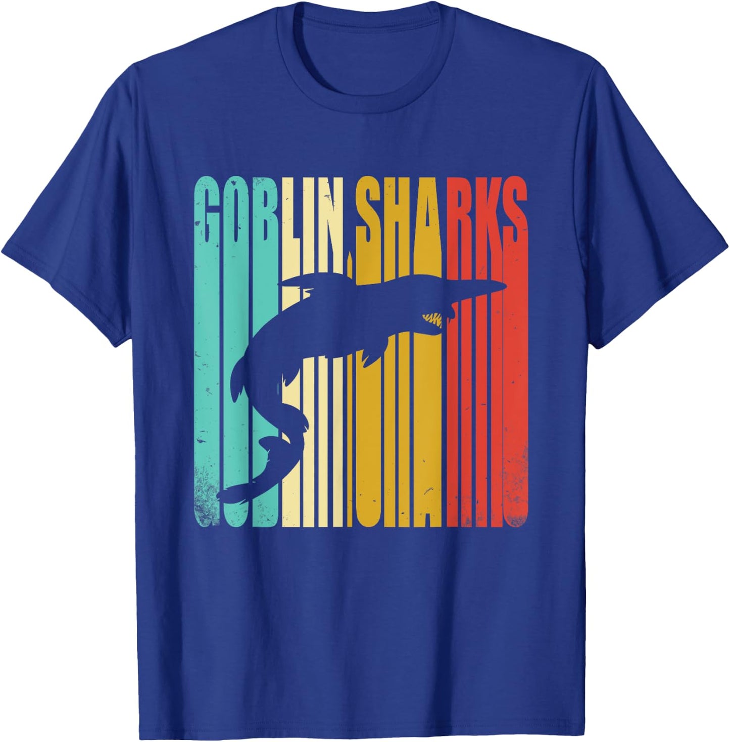 Vintage Goblin Sharks Shirt T-Shirt - T-Shirt | Royal