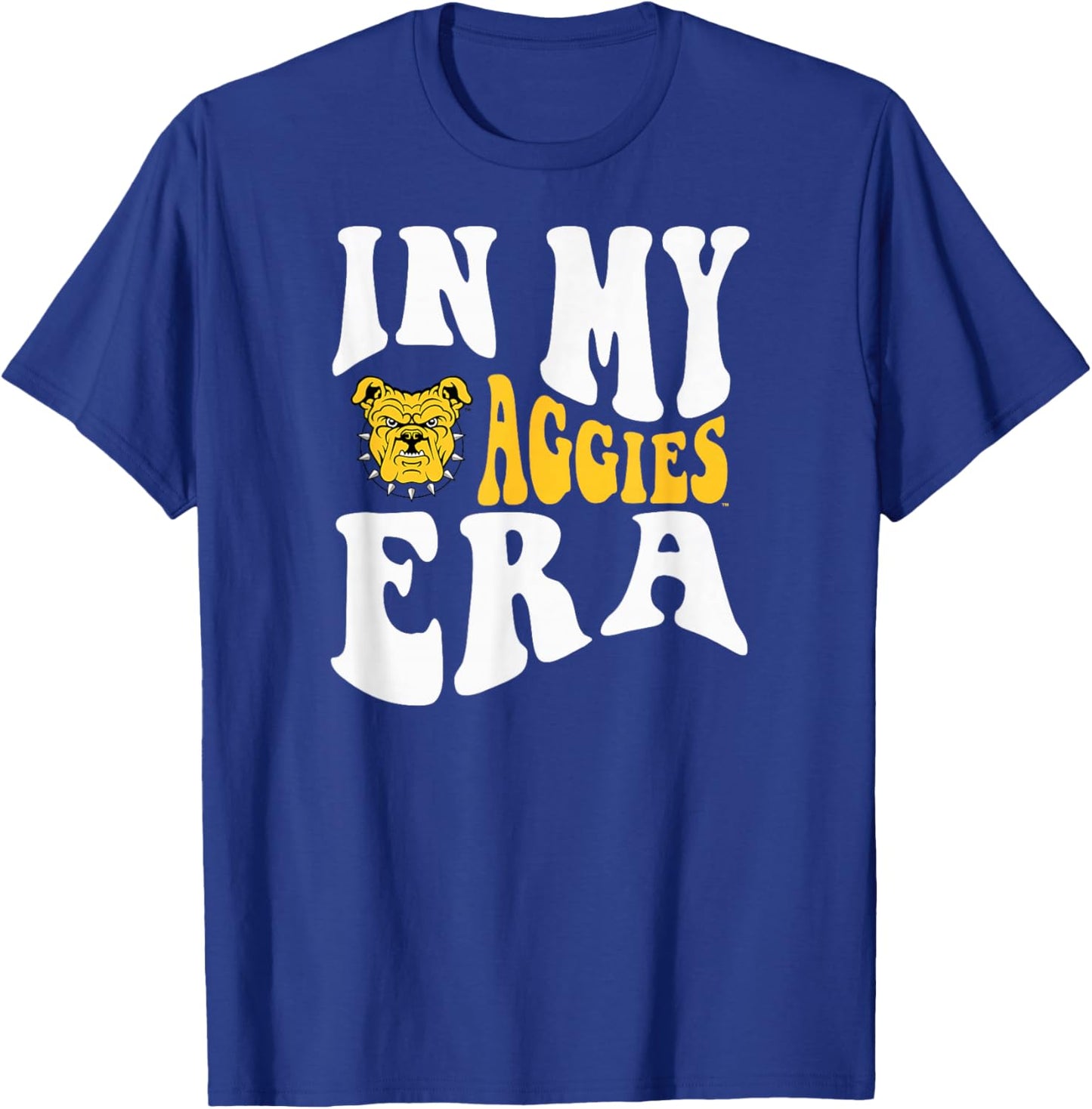 North Carolina A&T Aggies Era Navy Officially Licensed T-Shirt - T-Shirt | Royal