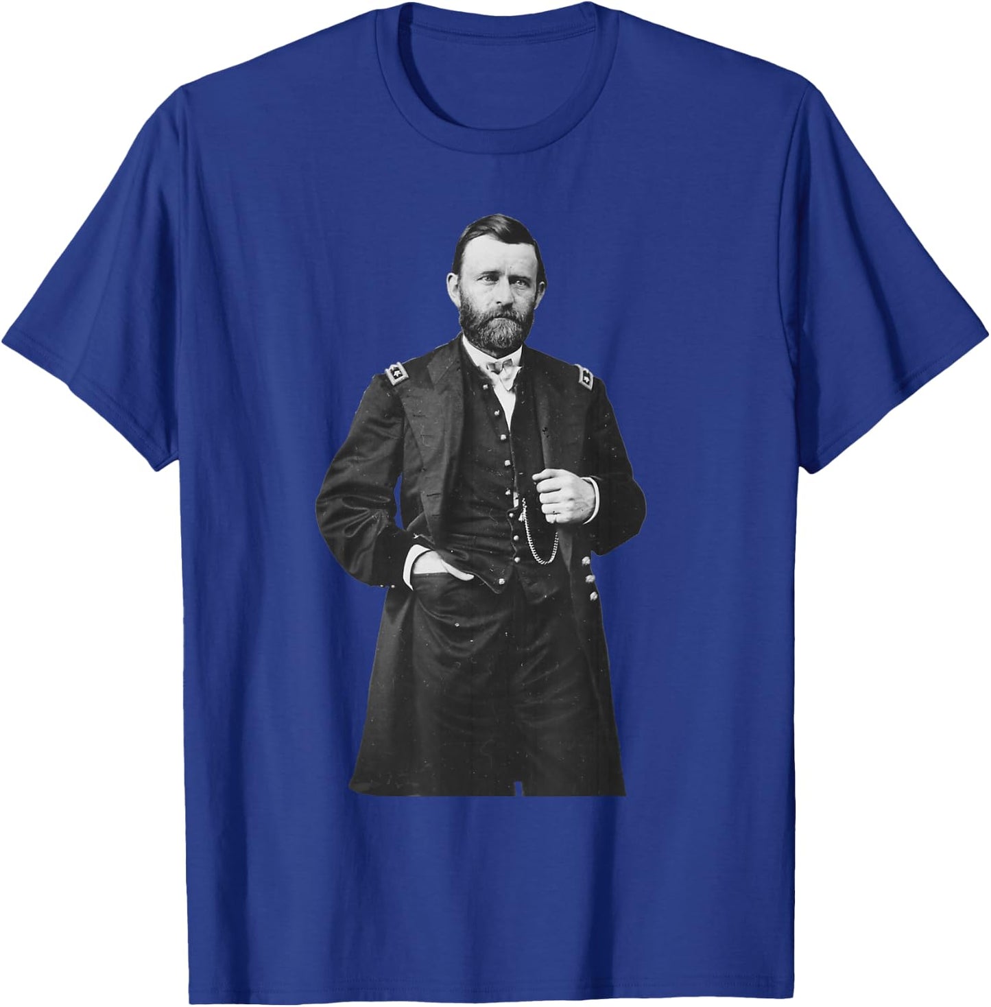 General Ulysses S Grant Union Commander American Civil War T-Shirt - T-Shirt | Royal