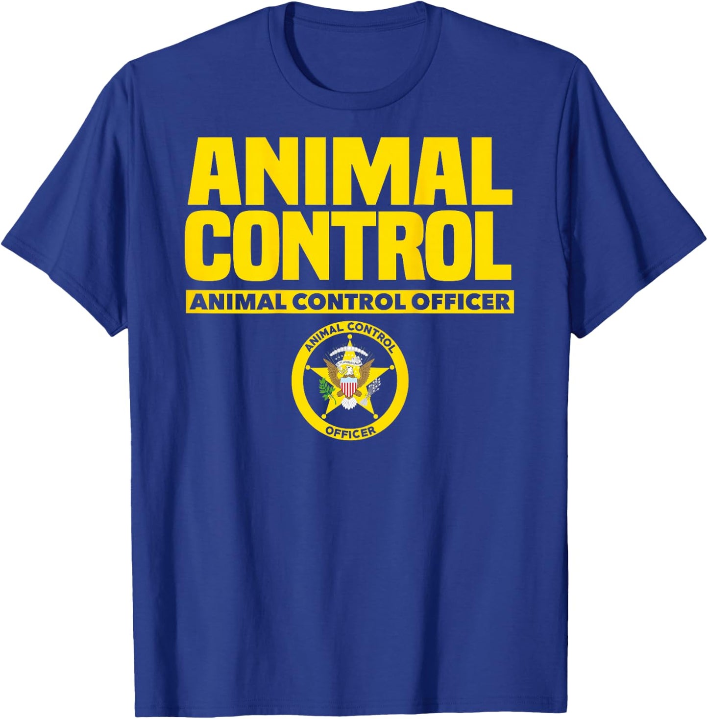 Animal Control Officer Public Safety Uniform Patrol T-Shirt - T-Shirt | Royal