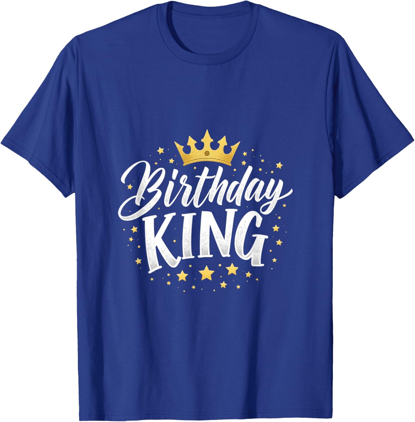 Birthday King T-Shirt - T-Shirt | Royal