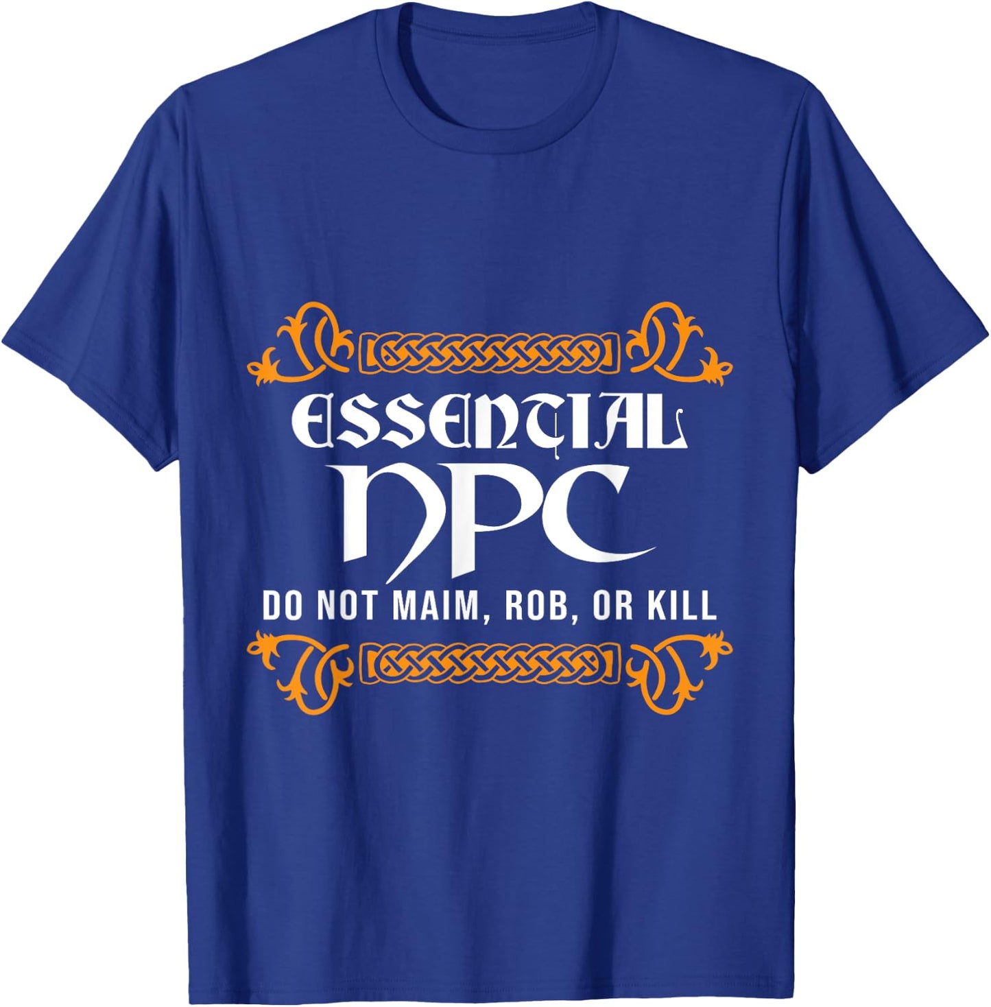 Larp Larping RPG Roleplay Gaming NPC Cosplay Costume T-Shirt - T-Shirt | Royal