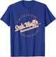 Retro Athletic Oak Bluffs MA Apparel T-Shirt - T-Shirt | Royal