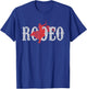Bull Riding Rodeo Western Country Vintage Shirt T-Shirt - T-Shirt | Royal