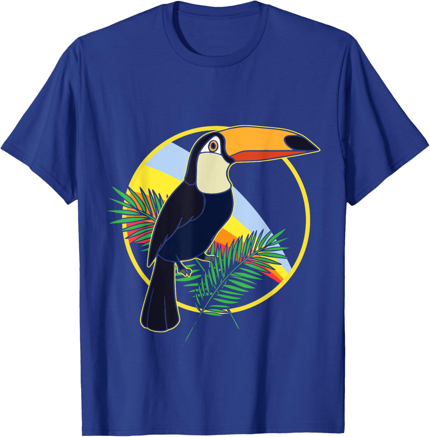 Summer Gift Tropic Toucan T-Shirt - T-Shirt | Royal