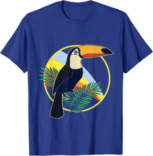 Summer Gift Tropic Toucan T-Shirt - T-Shirt | Royal