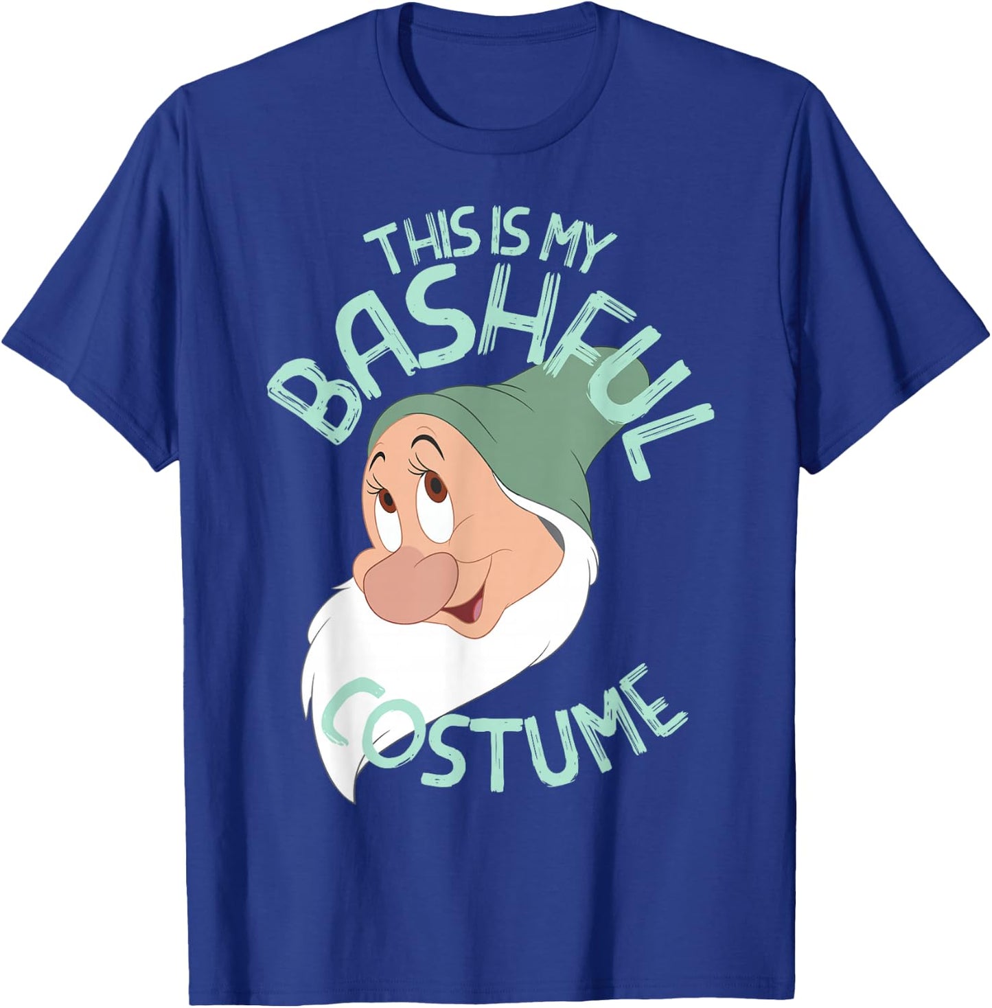 Disney Snow White This Is My Bashful Costume Halloween T-Shirt - T-Shirt | Royal